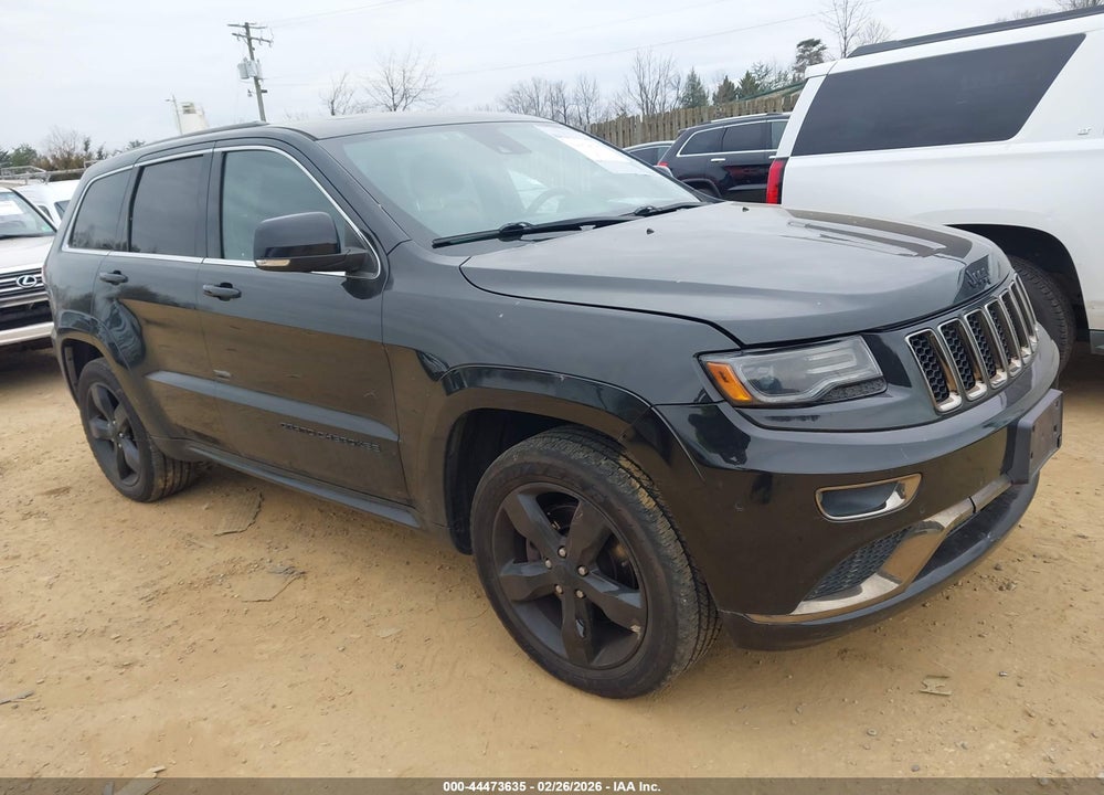 2015 JEEP GRAND CHEROKEE HIGH ALTITUDE VIN: 1C4RJFCT6FC213216
