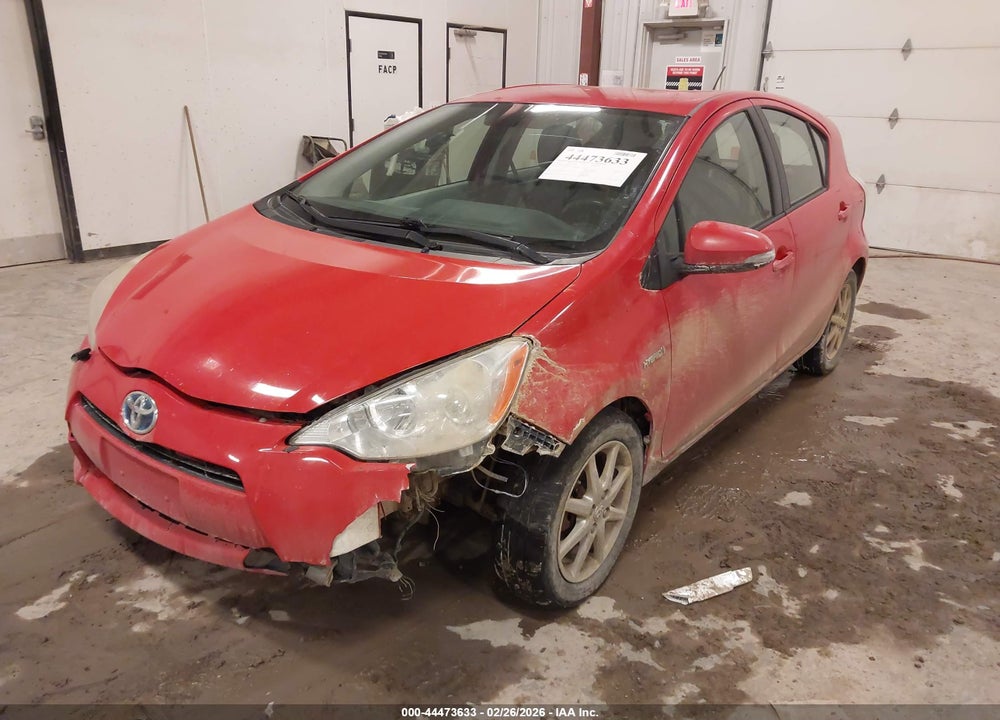 2012 TOYOTA PRIUS C THREE VIN: JTDKDTB38C1521715