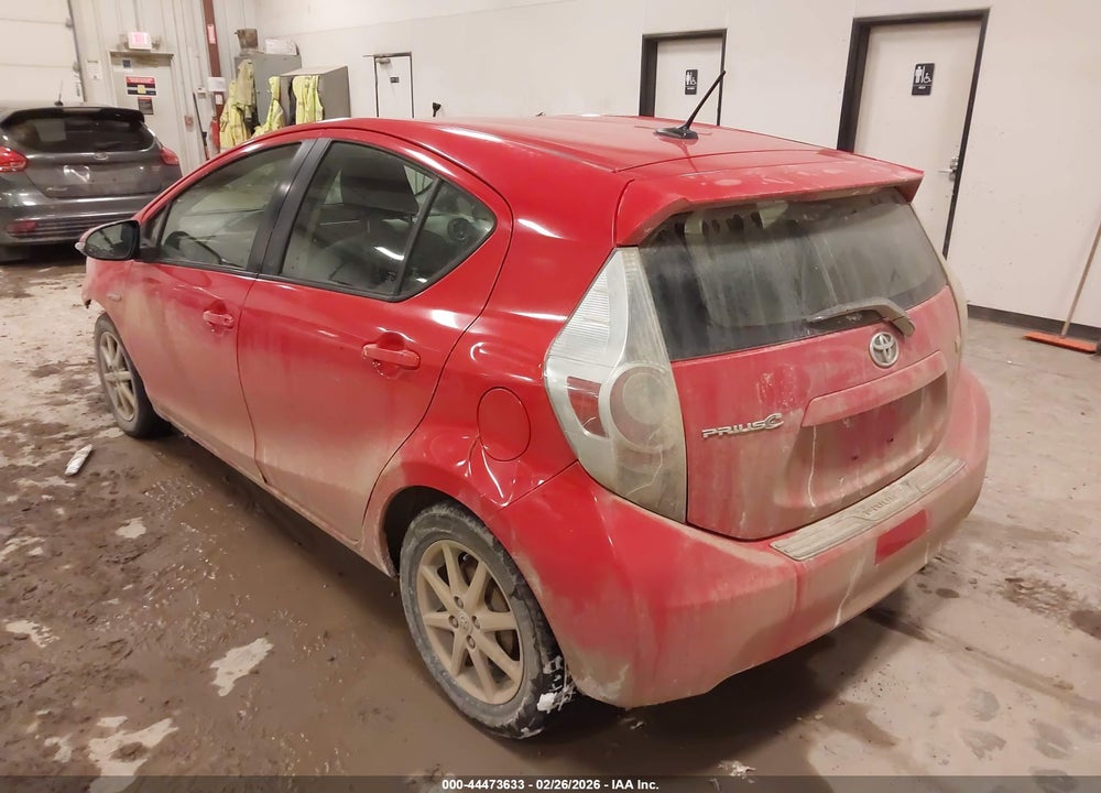 2012 TOYOTA PRIUS C THREE VIN: JTDKDTB38C1521715