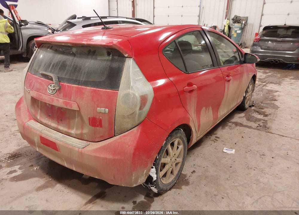 2012 TOYOTA PRIUS C THREE VIN: JTDKDTB38C1521715
