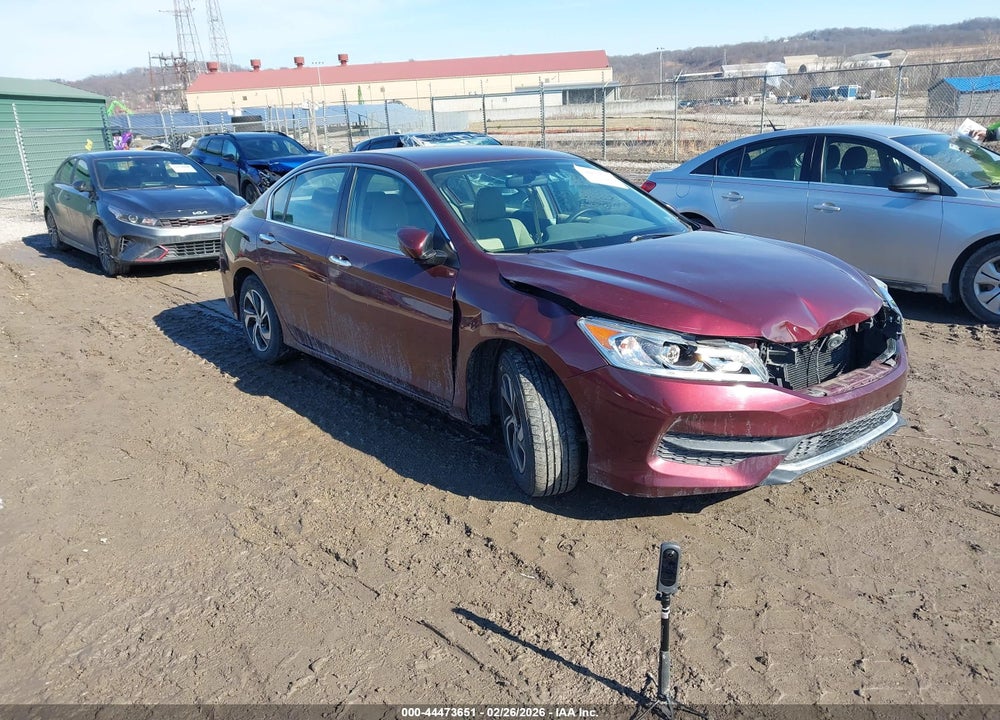 2016 HONDA ACCORD LX VIN: 1HGCR2F32GA067088