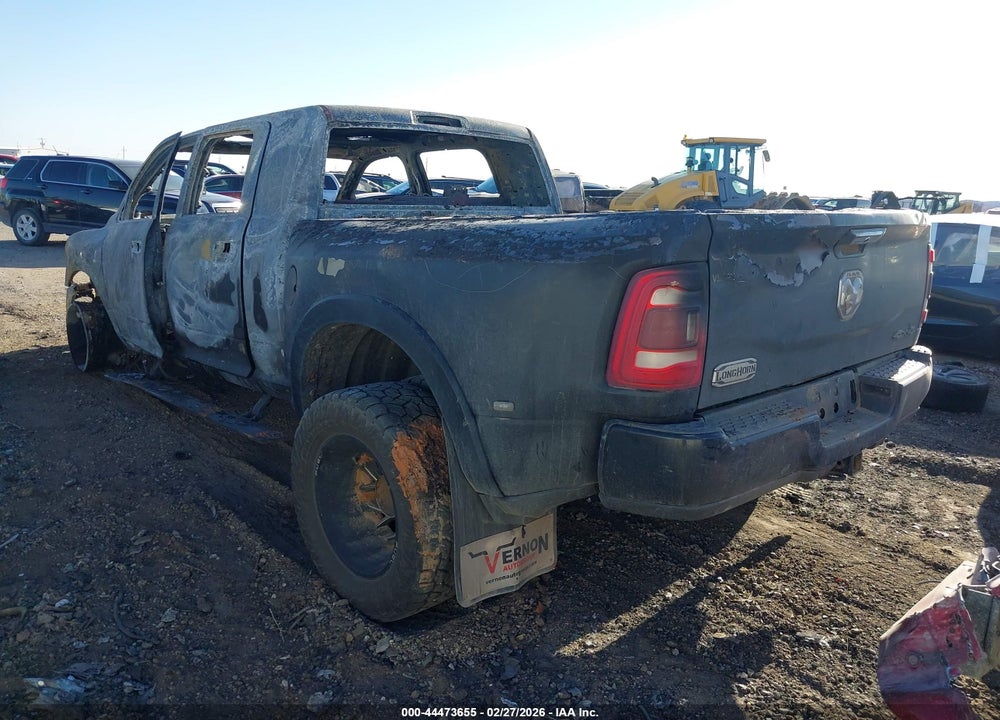 2020 RAM 3500 LAIE LONGHORN  4X4 6'4 BOX VIN: 3C63RRNL7LG219622