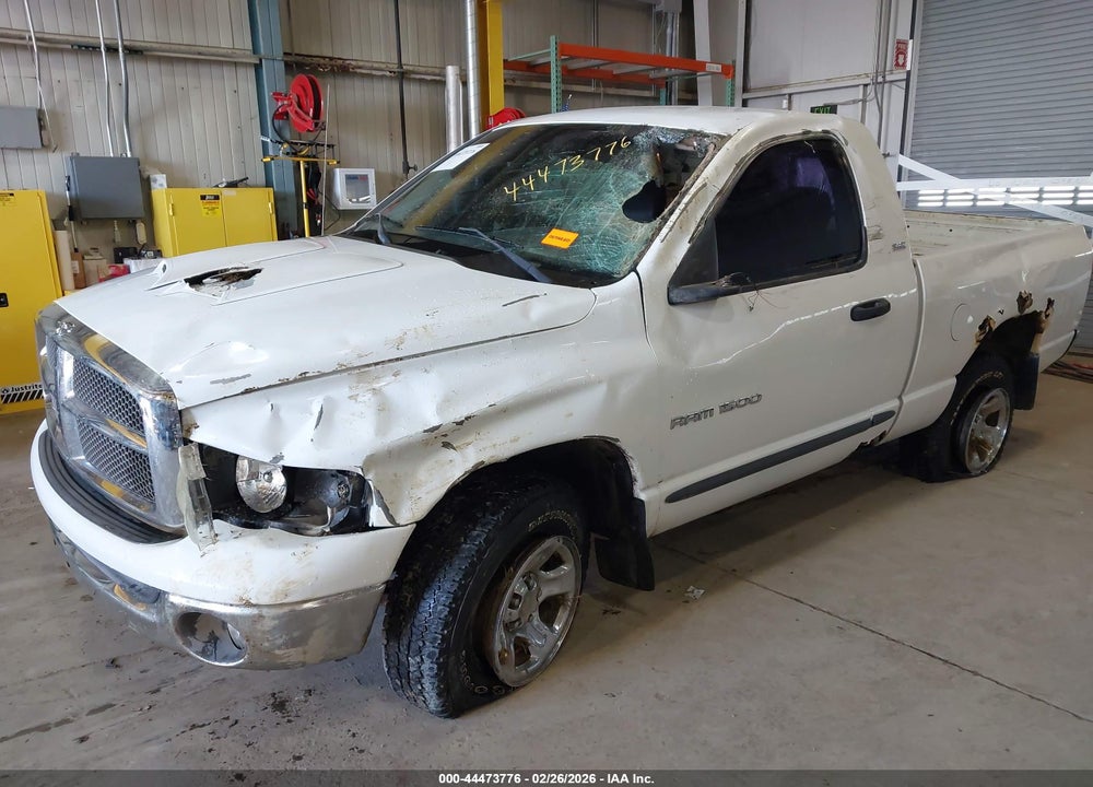 2002 DODGE RAM 1500 ST VIN: 1D7HU16N72J203244