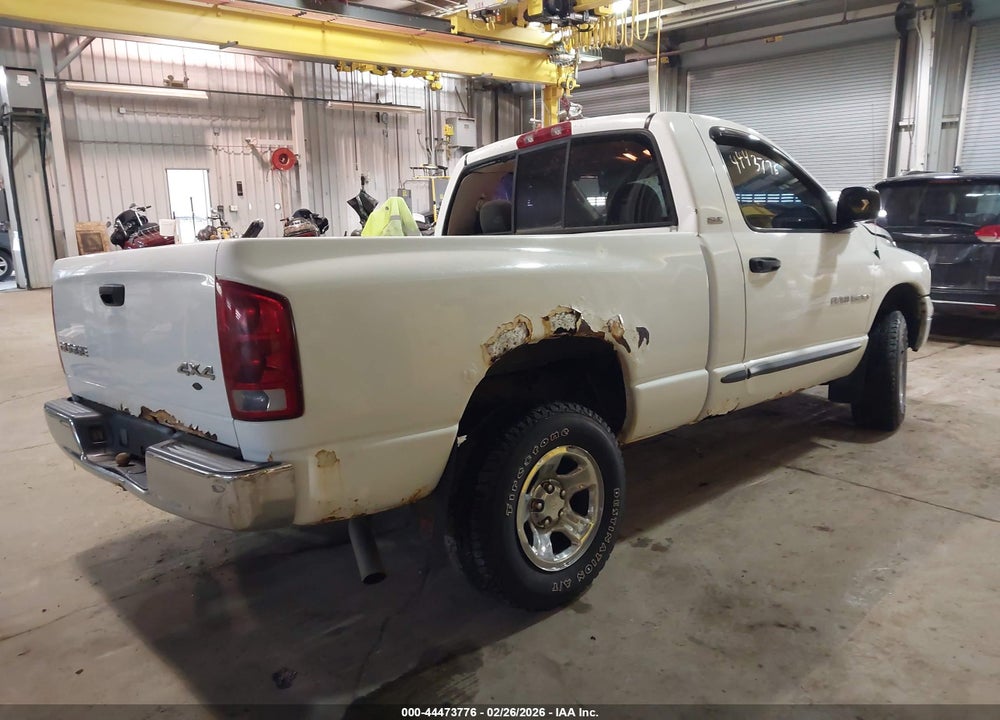 2002 DODGE RAM 1500 ST VIN: 1D7HU16N72J203244