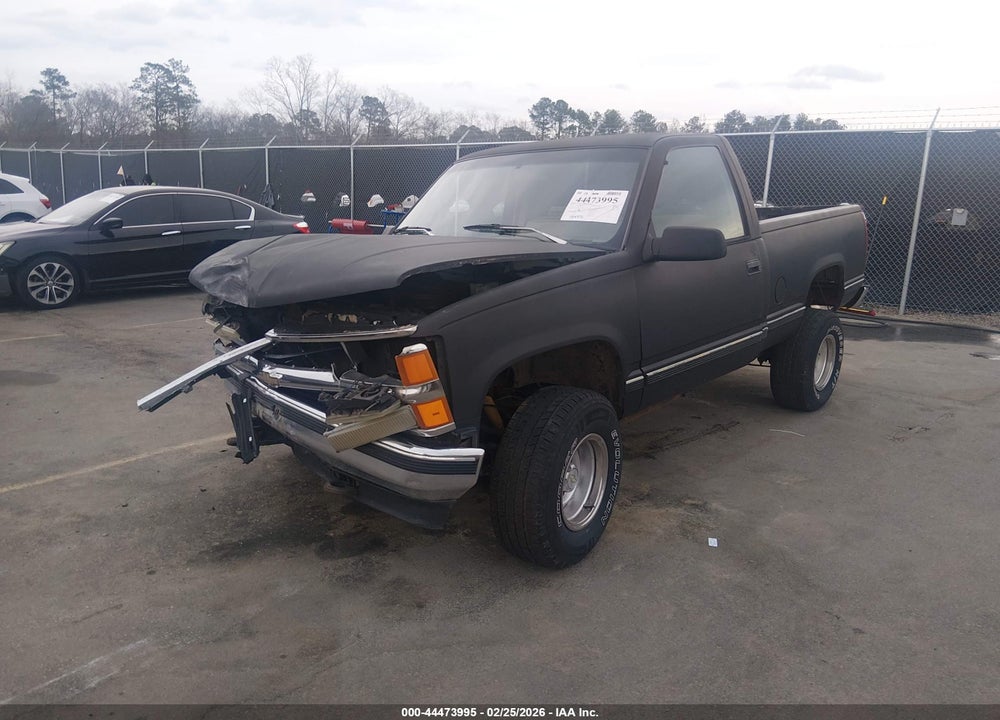 1993 CHEVROLET GMT-400 K1500 VIN: 1GCEK14K4PZ132783