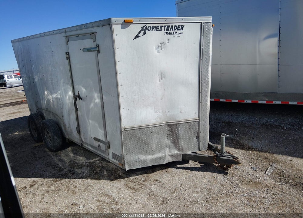 2016 HOMESTEADER ENCLOSED TRAILER VIN: 5HABE1429GN043538