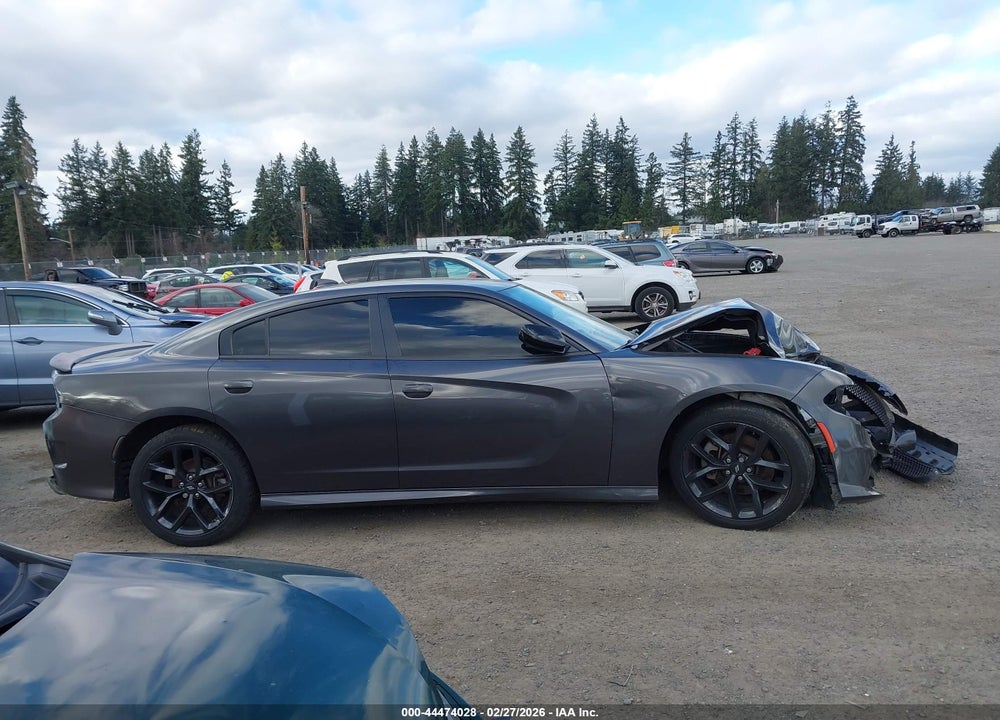 2022 DODGE CHARGER GT RWD VIN: 2C3CDXHG1NH114706