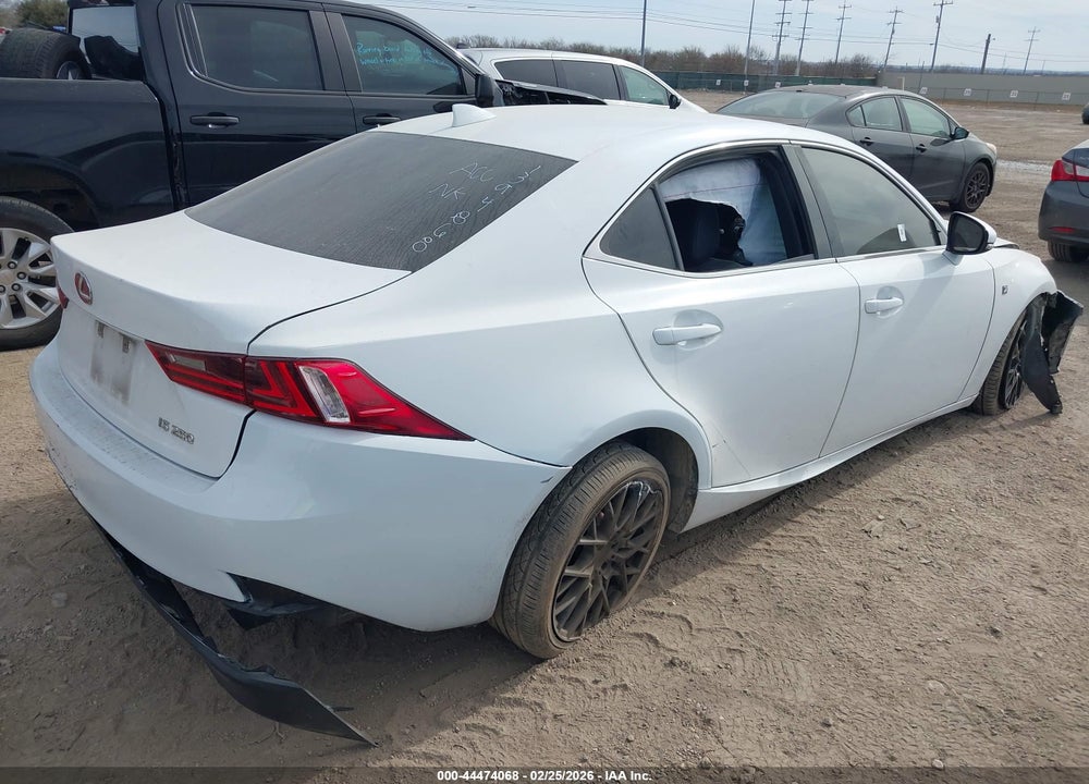2014 LEXUS IS 250 VIN: JTHBF1D20E5012778