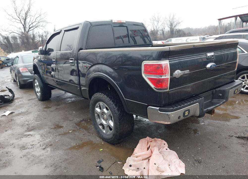 2014 FORD F-150 KING RANCH VIN: 1FTFW1ET8EKE67907