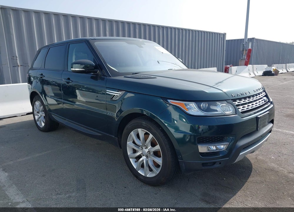 2016 LAND ROVER RANGE ROVER SPORT 3.0L V6 SUPERCHARGED HSE VIN: SALWR2VF7GA635349