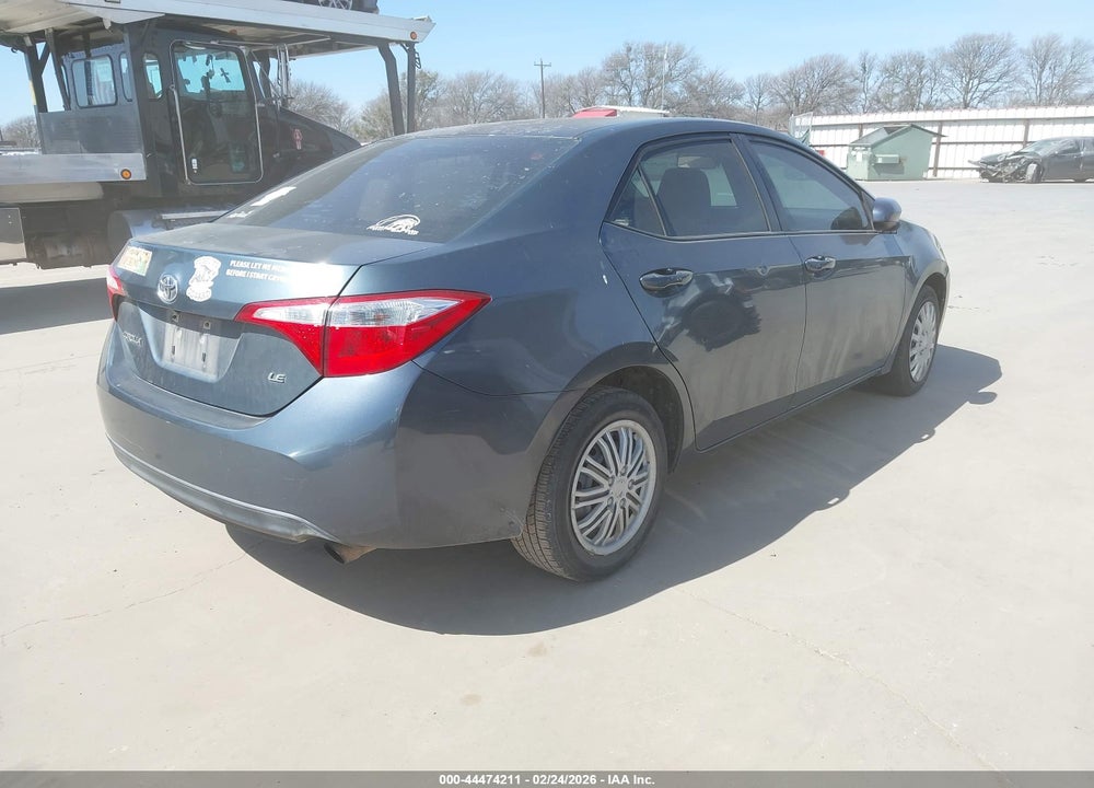 2014 TOYOTA COROLLA LE VIN: 5YFBURHE2EP033967
