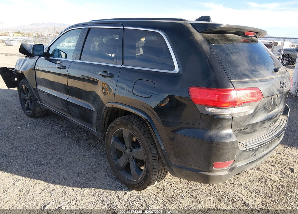 2015 JEEP GRAND CHEROKEE ALTITUDE VIN: 1C4RJFAG9FC724859
