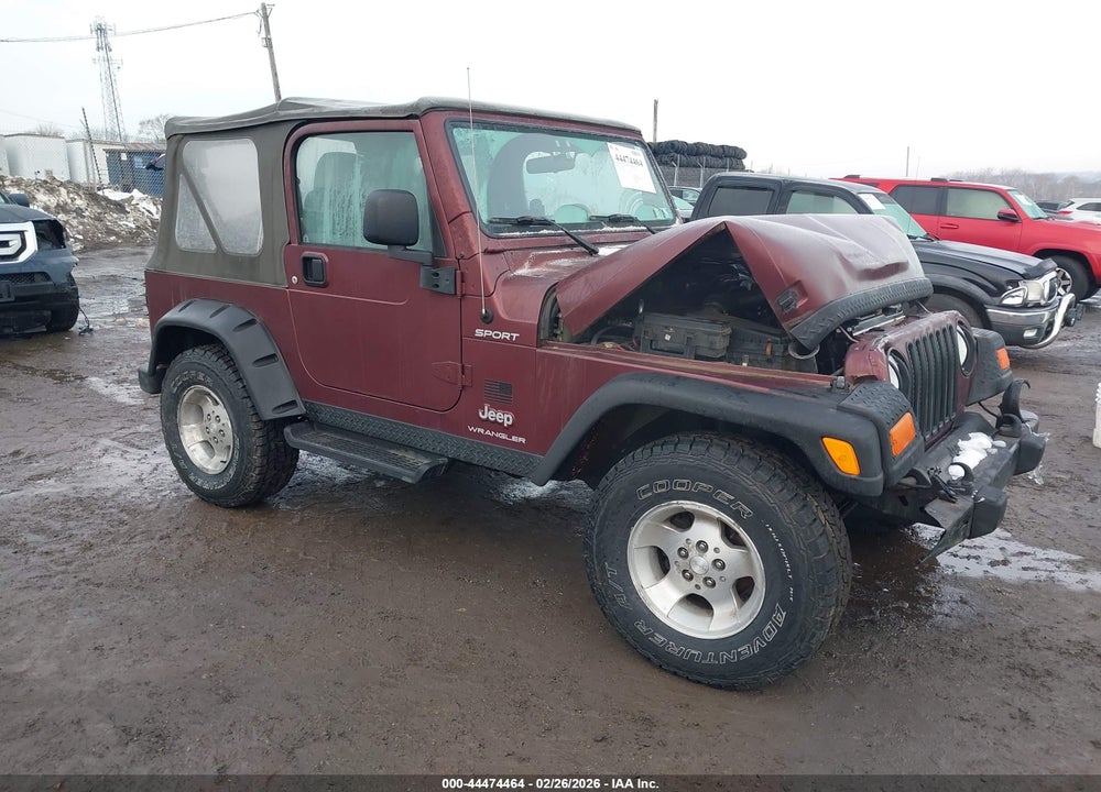 2003 JEEP WRANGLER SPORT VIN: 1J4FA49S43P300309