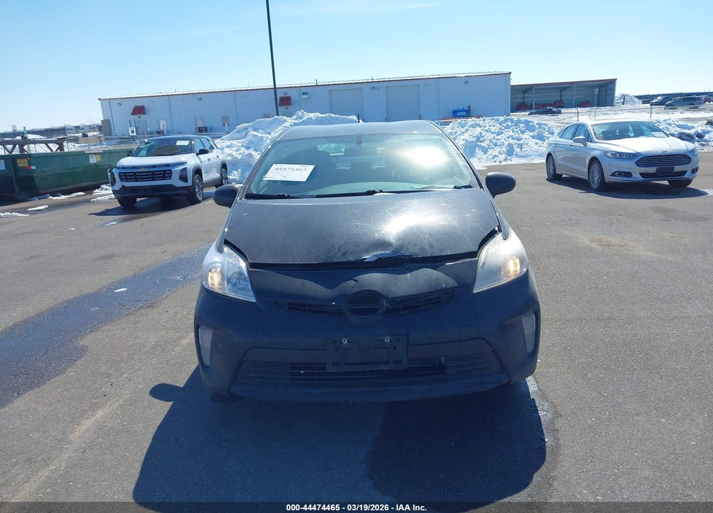 2013 TOYOTA PRIUS TWO VIN: JTDKN3DU6D5621857