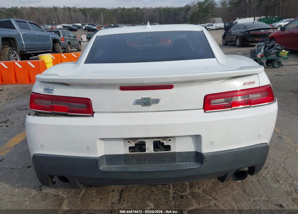 2014 CHEVROLET CAMARO 2LT VIN: 2G1FC1E33E9137790
