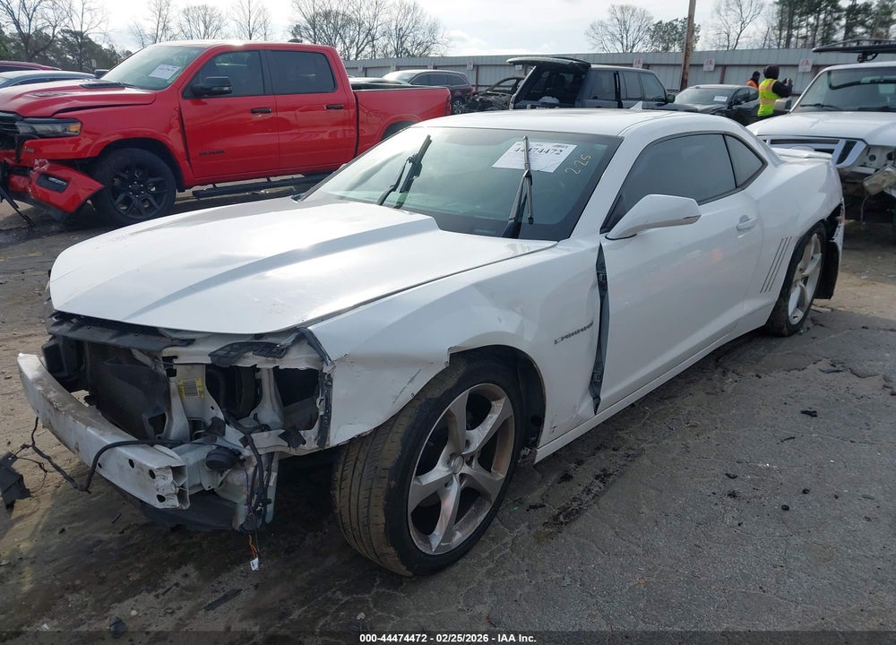 2014 CHEVROLET CAMARO 2LT VIN: 2G1FC1E33E9137790