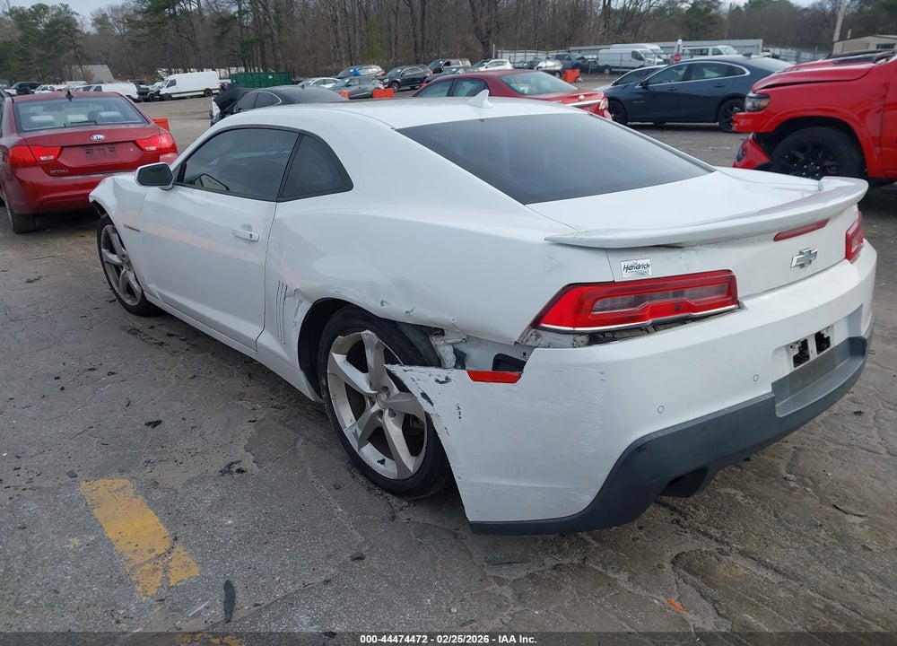2014 CHEVROLET CAMARO 2LT VIN: 2G1FC1E33E9137790
