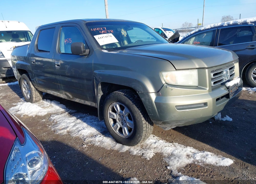 2007 HONDA RIDGELINE RTL VIN: 2HJYK16507H505995