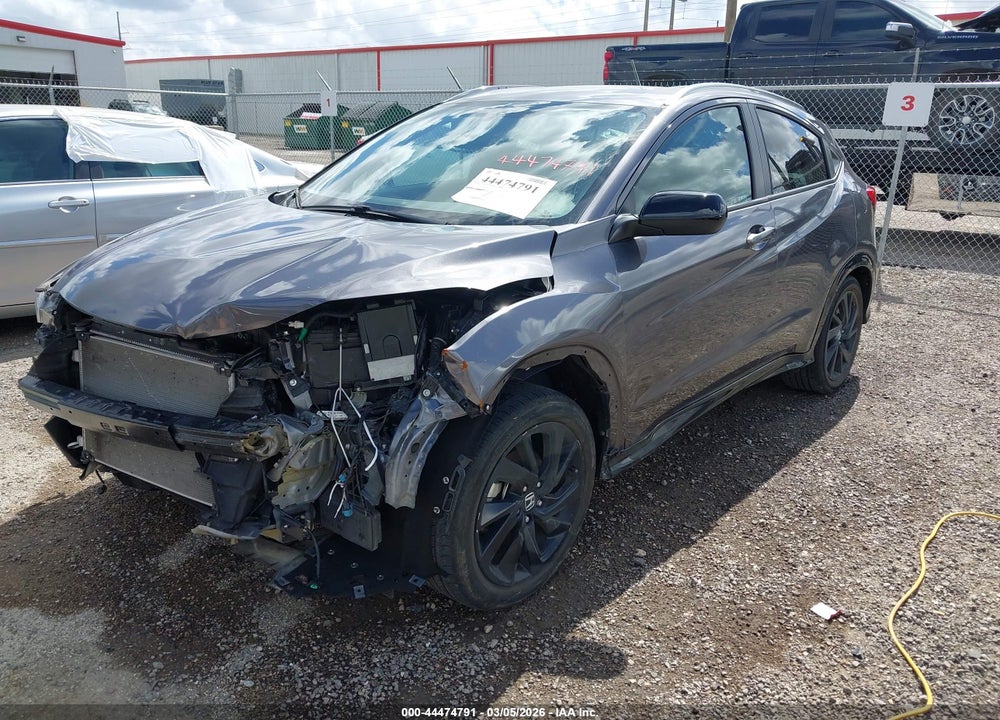 2022 HONDA HR-V 2WD SPORT VIN: 3CZRU5H18NM702703