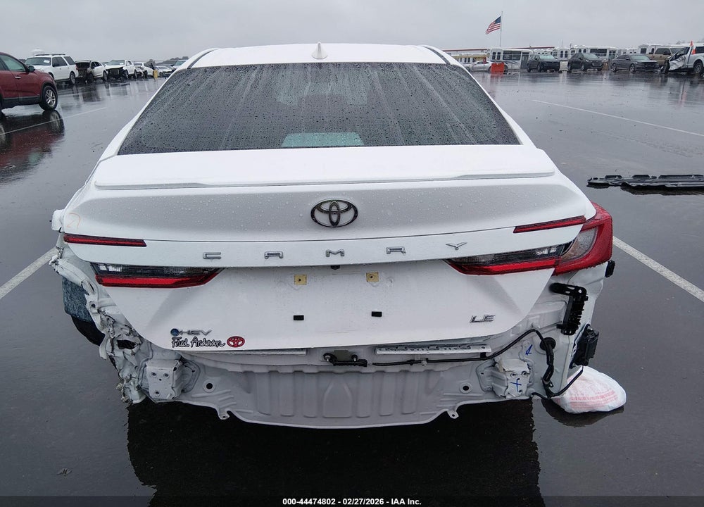 2025 TOYOTA CAMRY LE VIN: 4T1DAACK6SU187723