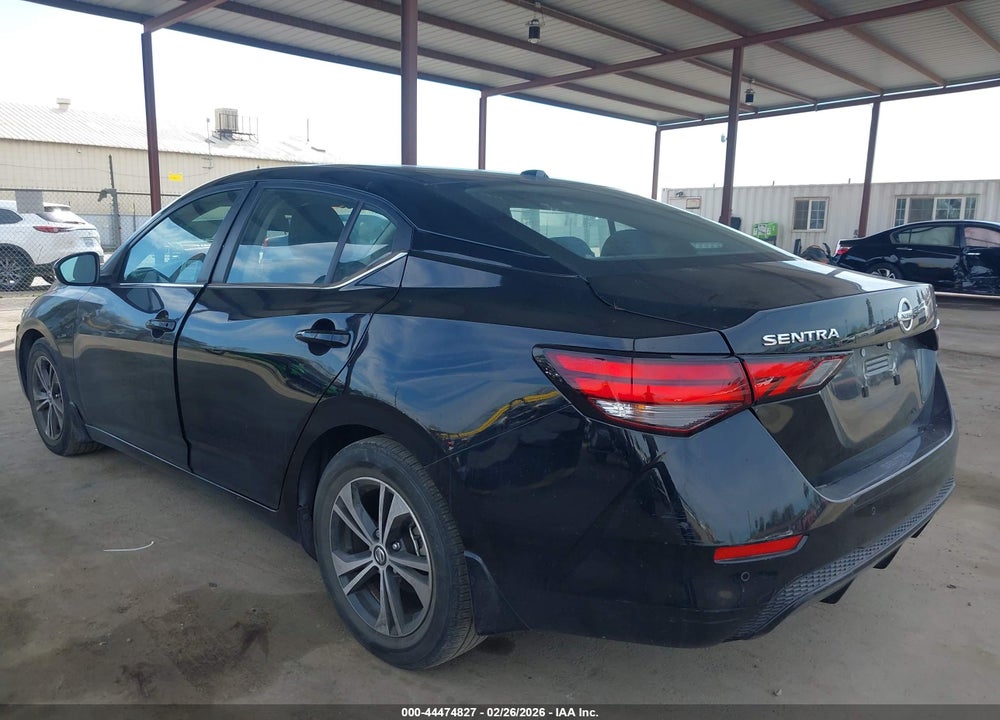 2022 NISSAN SENTRA SV XTRONIC CVT VIN: 3N1AB8CV7NY283470