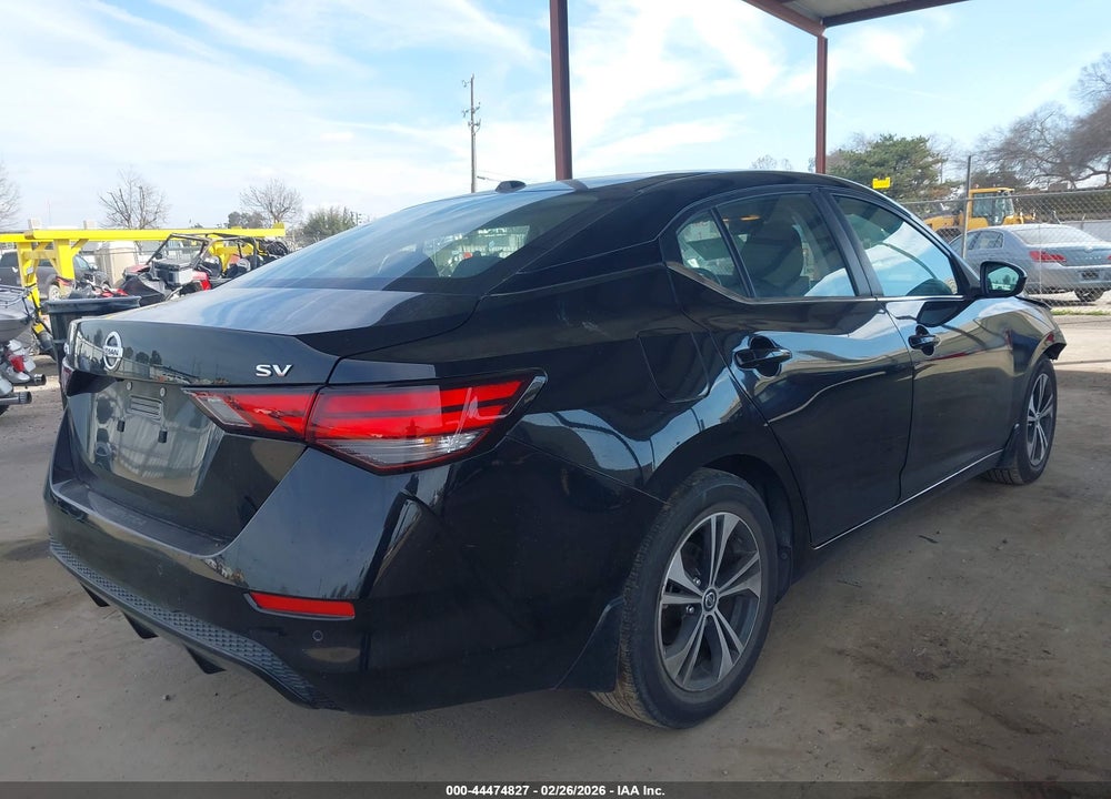 2022 NISSAN SENTRA SV XTRONIC CVT VIN: 3N1AB8CV7NY283470