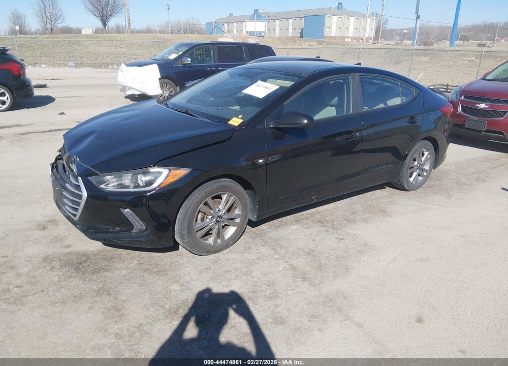 2018 HYUNDAI ELANTRA SEL VIN: KMHD84LF7JU475491