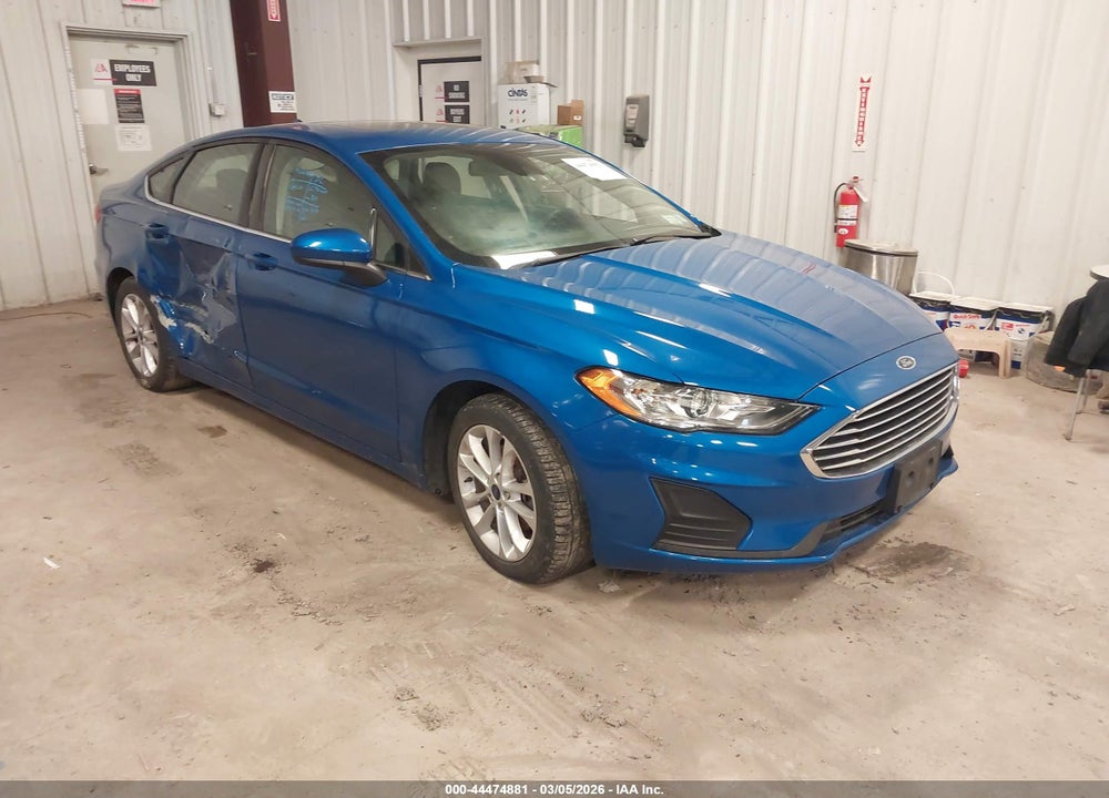 2019 FORD FUSION SE VIN: 3FA6P0HD4KR279636
