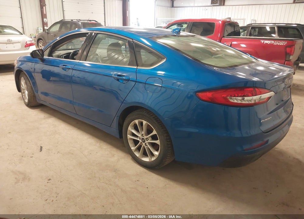 2019 FORD FUSION SE VIN: 3FA6P0HD4KR279636