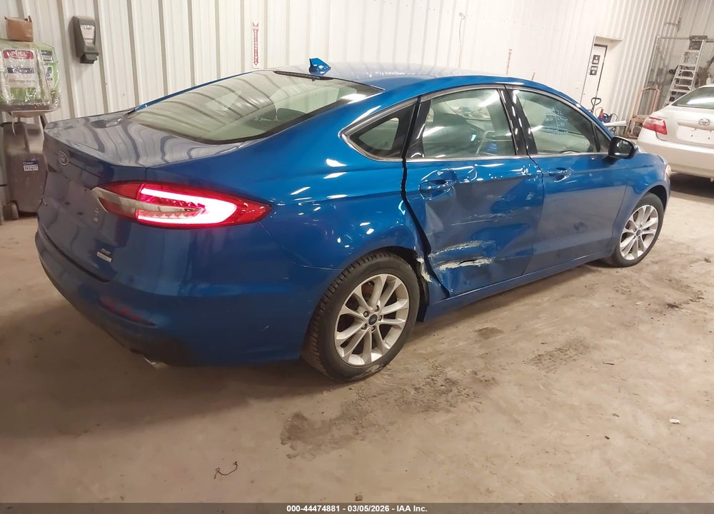 2019 FORD FUSION SE VIN: 3FA6P0HD4KR279636