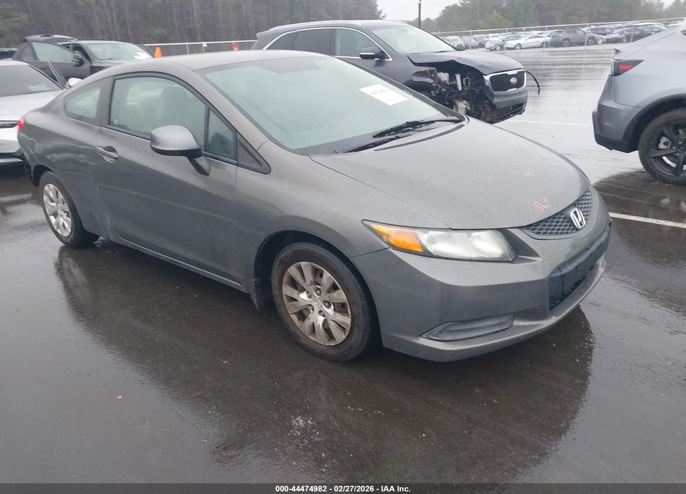 2012 HONDA CIVIC LX VIN: 2HGFG3B5XCH517470