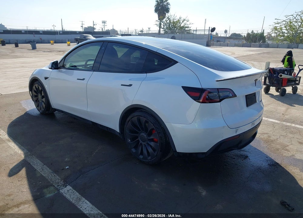 2022 TESLA MODEL Y PERFORMANCE DUAL MOTOR ALL-WHEEL DRIVE VIN: 7SAYGDEFXNF393827