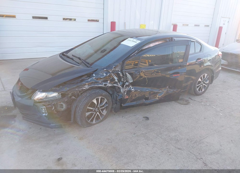2014 HONDA CIVIC EX VIN: 19XFB2F82EE055478
