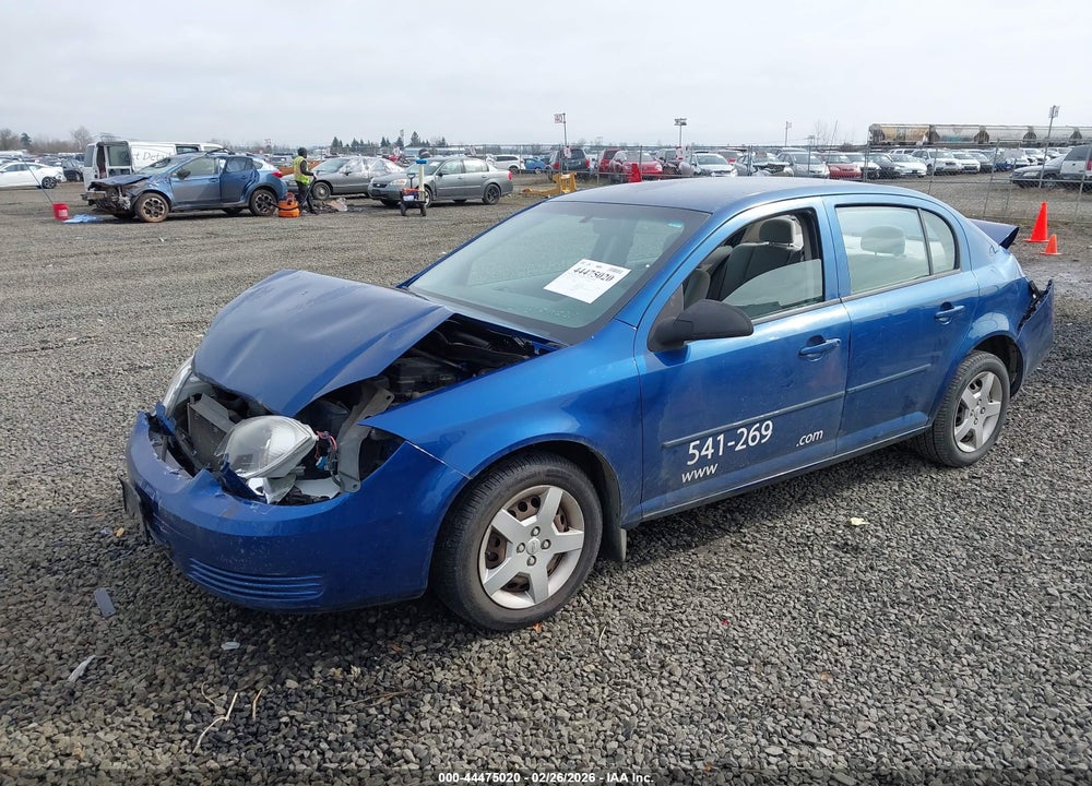 2005 CHEVROLET COBALT VIN: 1G1AK52F757529188