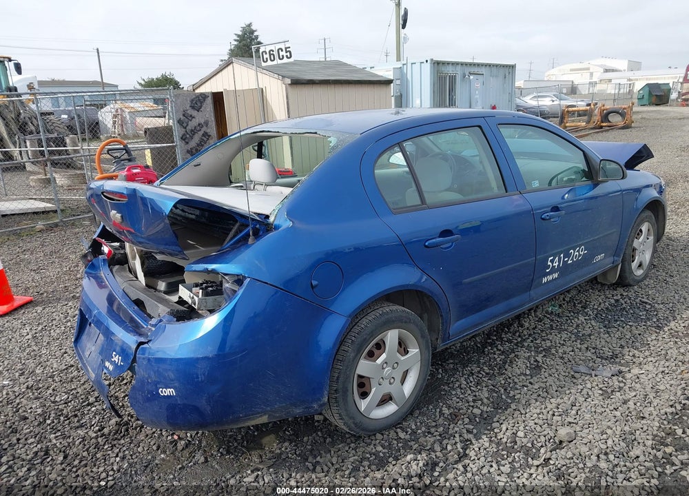 2005 CHEVROLET COBALT VIN: 1G1AK52F757529188