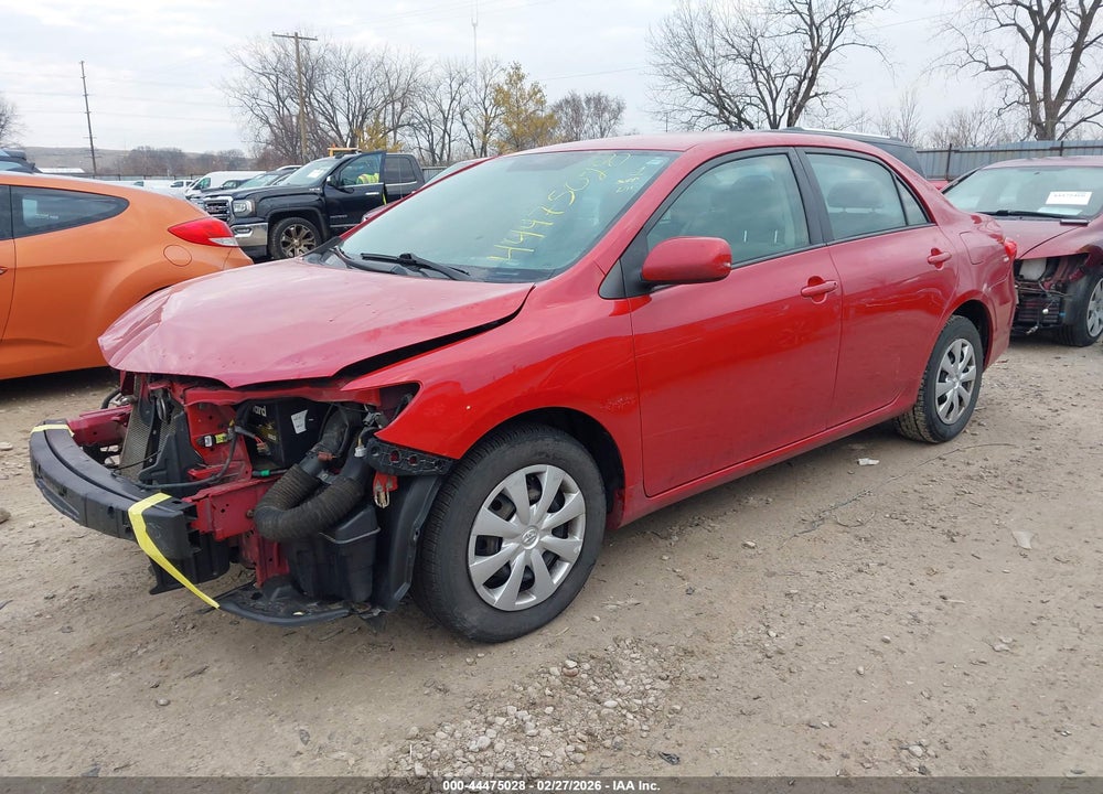2011 TOYOTA COROLLA LE VIN: 2T1BU4EE9BC724268