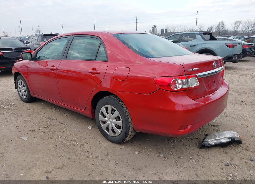 2011 TOYOTA COROLLA LE VIN: 2T1BU4EE9BC724268