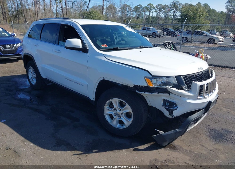 2015 JEEP GRAND CHEROKEE LAREDO VIN: 1C4RJFAG0FC172944