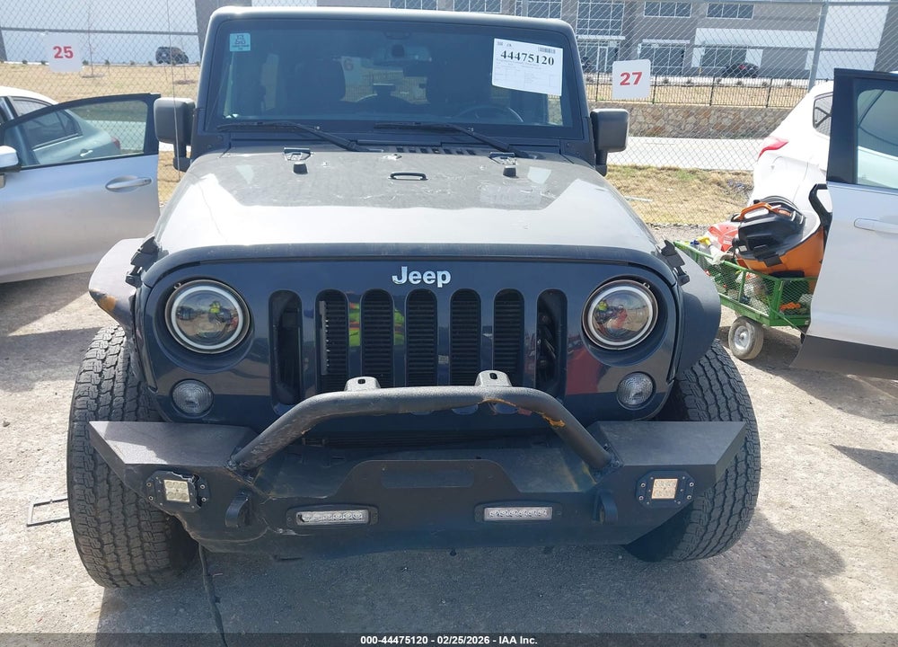 2016 JEEP WRANGLER UNLIMITED SPORT VIN: 1C4BJWDG2GL285888
