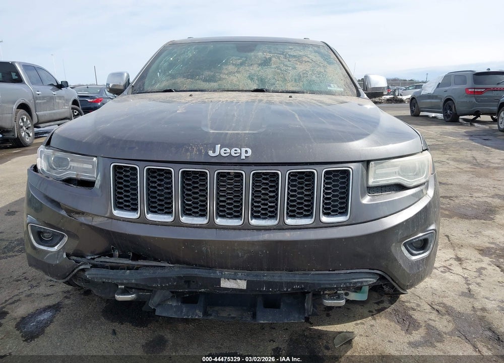 2014 JEEP GRAND CHEROKEE OVERLAND VIN: 1C4RJFCT7EC137519