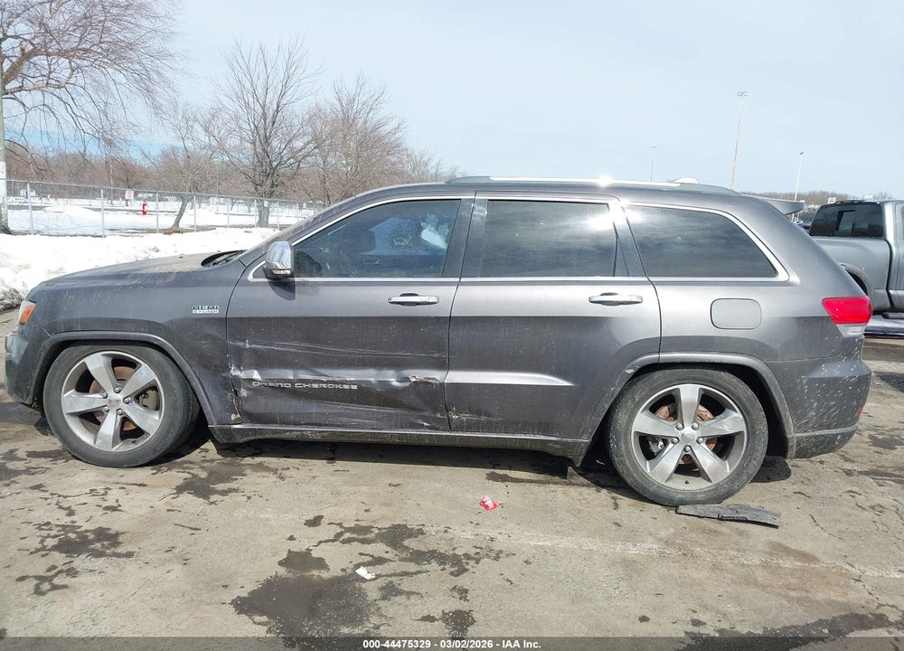 2014 JEEP GRAND CHEROKEE OVERLAND VIN: 1C4RJFCT7EC137519