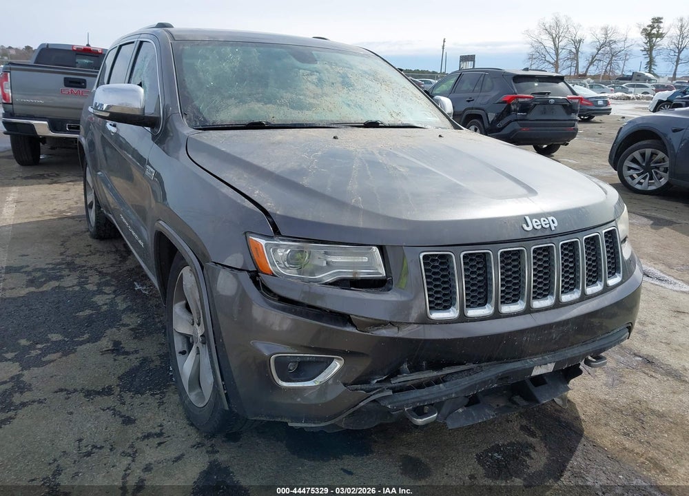 2014 JEEP GRAND CHEROKEE OVERLAND VIN: 1C4RJFCT7EC137519