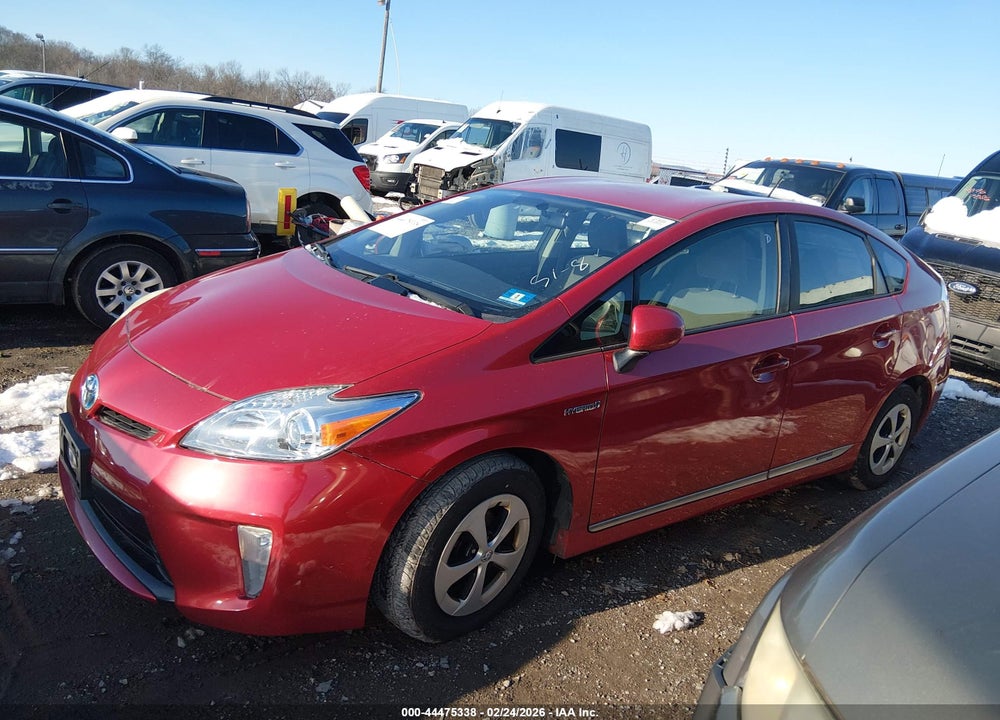 2014 TOYOTA PRIUS THREE VIN: JTDKN3DU5E1757955