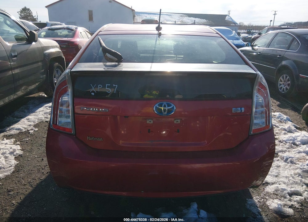 2014 TOYOTA PRIUS THREE VIN: JTDKN3DU5E1757955