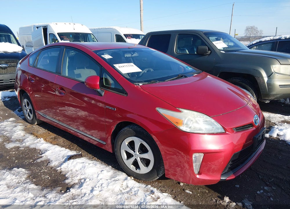 2014 TOYOTA PRIUS THREE VIN: JTDKN3DU5E1757955