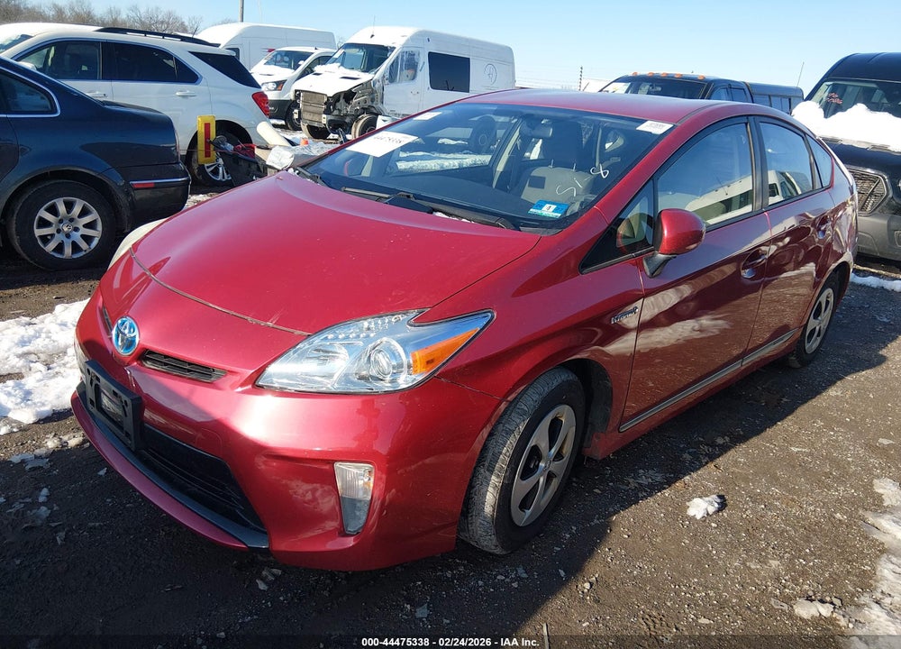 2014 TOYOTA PRIUS THREE VIN: JTDKN3DU5E1757955