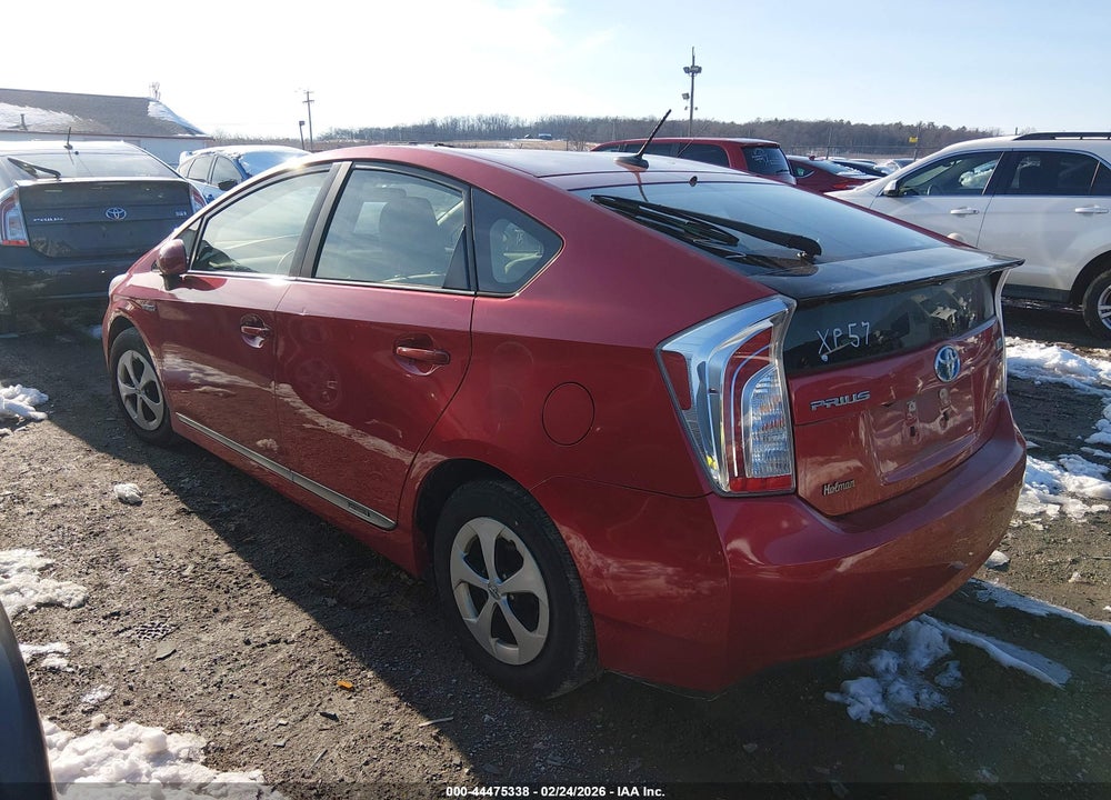 2014 TOYOTA PRIUS THREE VIN: JTDKN3DU5E1757955