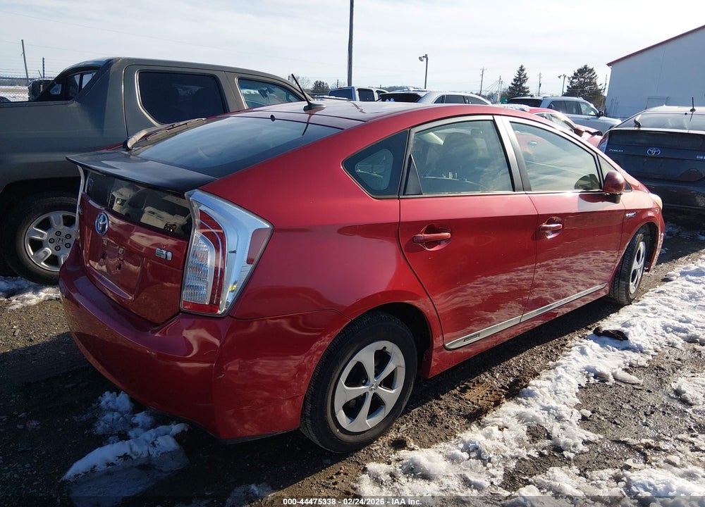 2014 TOYOTA PRIUS THREE VIN: JTDKN3DU5E1757955