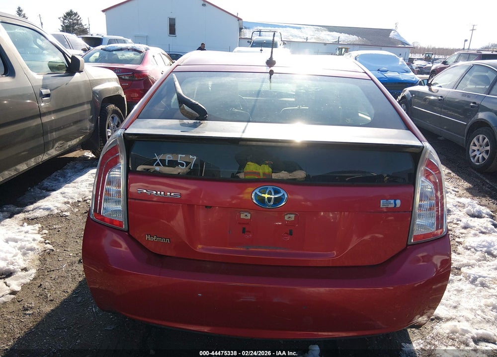 2014 TOYOTA PRIUS THREE VIN: JTDKN3DU5E1757955