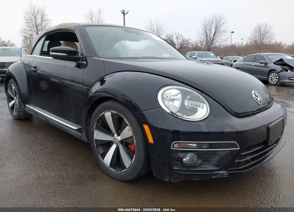 2013 VOLKSWAGEN BEETLE 2.0T VIN: 3VW8T7AT7DM822421
